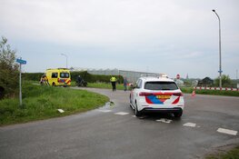 Kermisvierder komt met fiets ten val en raakt gewond
