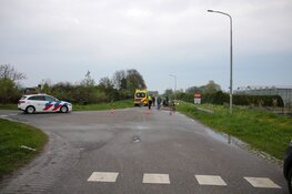 Kermisvierder komt met fiets ten val en raakt gewond