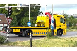 Veel schade bij ongeluk op Provincialeweg