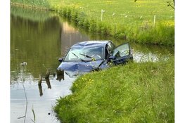 Auto te water in Berkhout