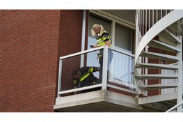 Explosie op balustrade van appartementencomplex in Hoorn