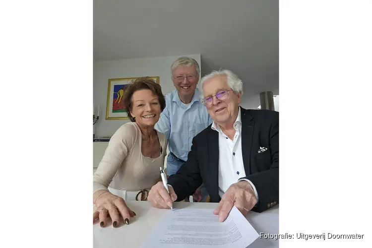 Han van der Meer tekent bij Uitgeverij Doornwater voor tweede boek: Eén grote ver van mijn bed show