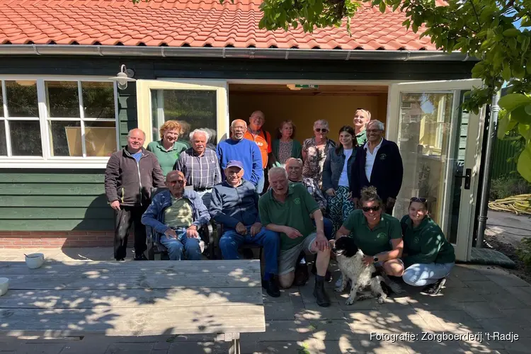 Zorgboerderij ’t Radje opent nieuwe Huistuinkamer!