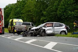 Meerdere zwaargewonden bij ongeval op N505