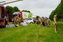 Meerdere zwaargewonden bij ongeval op N505