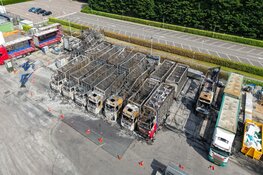 Logo Animal Liberation Front gevonden op container na grote brand bij kippenslachterij