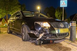 Beschonken en gewonde vrouw vlucht na ongeval in Wervershoof