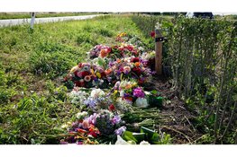 Bloemenzee voor overleden slachtoffers Obdam