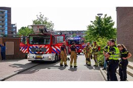 Brand in flatgebouw op Astronautenweg