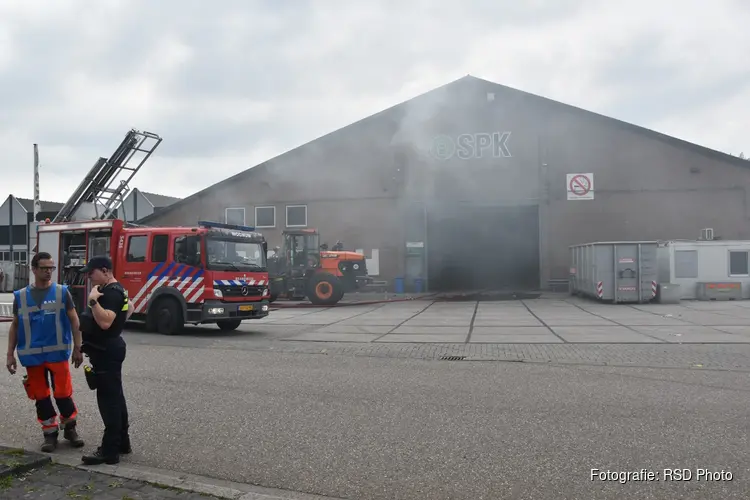 Fikse brand bij papierverwerker in Wognum