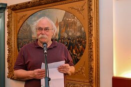 Schilderij onthult 'De aankomst van Willem van Oranje in Enkhuizen'