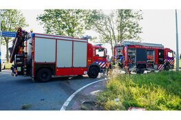 Automobiliste verliest macht over stuur en belandt in sloot in Westwoud