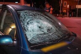 Forse schade na botsing tussen twee voertuigen Avenhorn