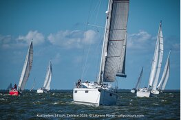 Blije gezichten in de zestigste Kustzeilers 24 Uurs Zeilrace