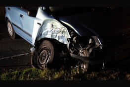 Automobiliste crasht tegen boom in Avenhorn