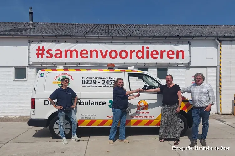 Dierenambulance bij Rundveemuseum op zondag 5 oktober