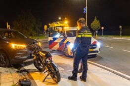 Fatbiker gewond na botsing met auto in Blokker