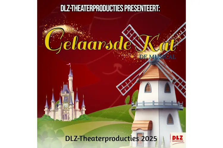 Jeugdvoorstelling De Gelaarsde Kat:  Donderdagmiddag 23 oktober in het BON-theater in Medemblik