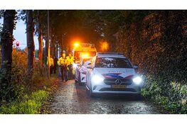 Bezorger gewond na aanrijding op fietspad