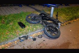 Fatbiker gewond na aanrijding met auto in Zwaag