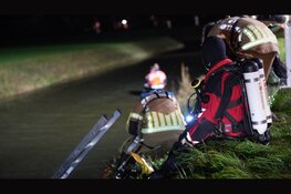 Openstaande fiets langs sloot in Grootebroek, zoekactie levert niets op