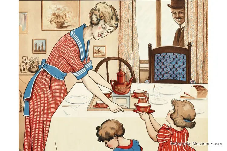 Huishouden in museum stopt