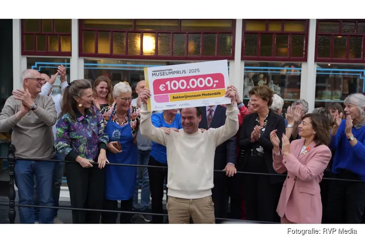Bakkerijmuseum Medemblik wint € 100.000 euro van Vriendenloterij