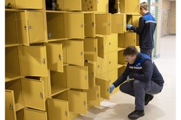 Grote kluisjescontrole bij Vonk Hoorn in samenwerking met politie en studenten Handhaving & Beveiliging