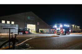 Brand bij papierverwerker in Wognum