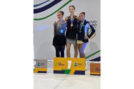 Jonge Hoornse kunstschaatsster verovert nationale Braziliaanse titel