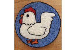 Workshop naaldvilten bij MAK Blokweer