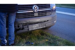 Schade en vertraging na botsing op N241