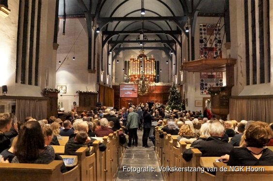 Volkskerstzang op 24 december 2025 in Hoorn