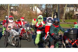 Santa Máxima-motortocht met 156 motoren haalt duizenden euro’s op voor zieke kinderen