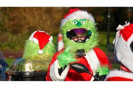Santa Máxima-motortocht met 156 motoren haalt duizenden euro’s op voor zieke kinderen