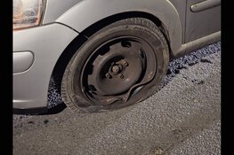 Bestuurder niet aangetroffen na eenzijdig ongeval in Blokker