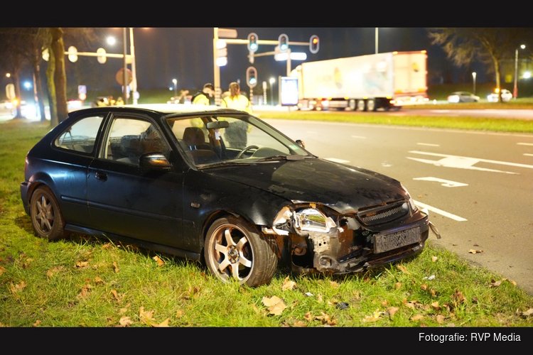 Automobilist aangehouden na ongeval op Provincialeweg in Hoorn