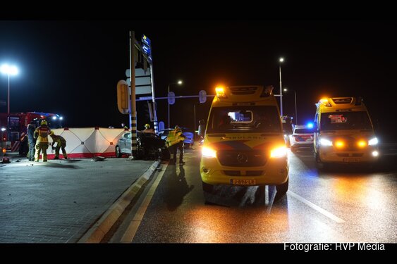 Meerdere gewonden bij ernstig ongeval op Drechterlandseweg in Zwaagdijk-Oost