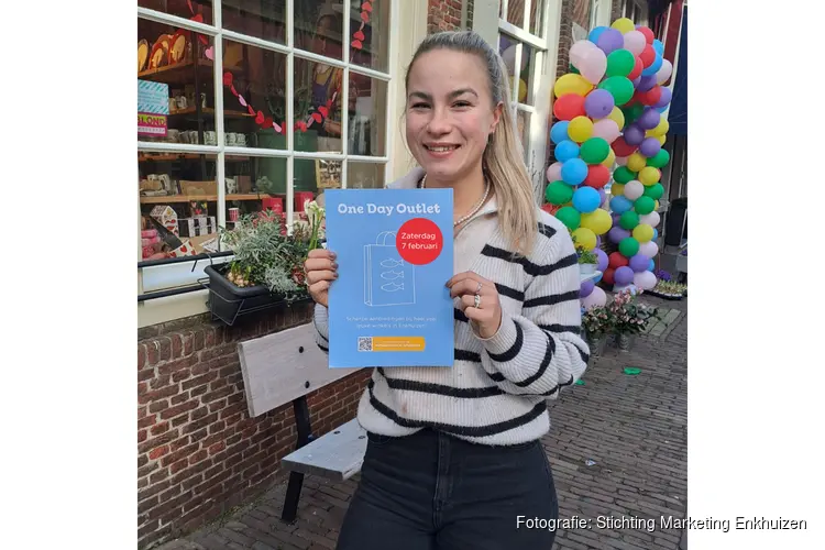 One Day Outlet Enkhuizen. Kom koopjes scoren op zaterdag 7 februari