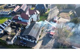 Forse rookontwikkeling bij woningbrand Avenhorn