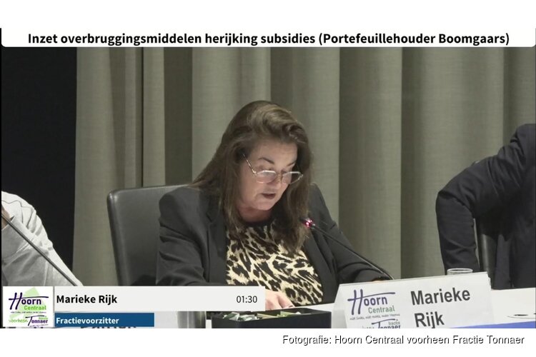 Hoorn Centraal voorheen Fractie Tonnaer: Unanieme steun gemeenteraad voor motie continuïteit Stichting Netwerk