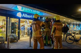 Winkel ontruimd na rook uit de vriezer van Albert Heijn Avenhorn