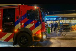 Winkel ontruimd na rook uit de vriezer van Albert Heijn Avenhorn