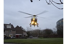 Man zwaargewond na val van trap op treinstation. Traumahelikopter geland