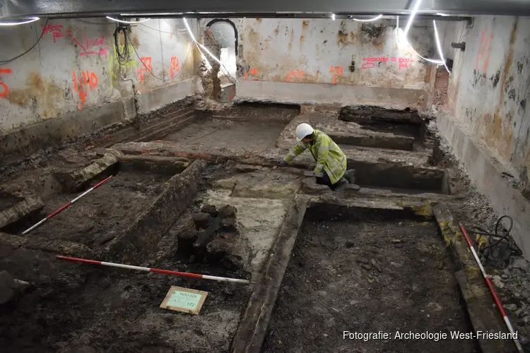 Spectaculaire archeologische opgravingen bij verbouwing Westfries Museum