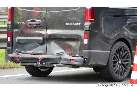 100 minuten vertraging na ongeval op A7 bij Berkhout
