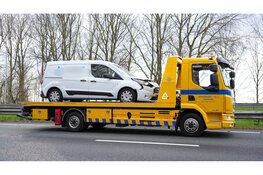 100 minuten vertraging na ongeval op A7 bij Berkhout