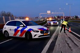 Flinke schade na eenzijdig ongeval op afrit A7/Westfrisiaweg