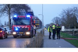 Bewoner gecontroleerd na woningbrand in Zwaagdijk-Oost