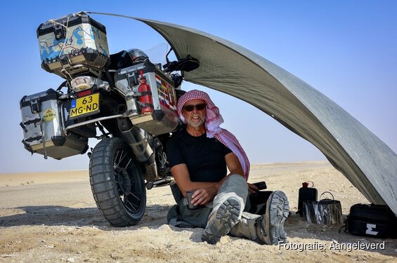 Warmenhuizer Oskar Verkamman geeft lezing in De Drom over reizen door het Midden Oosten